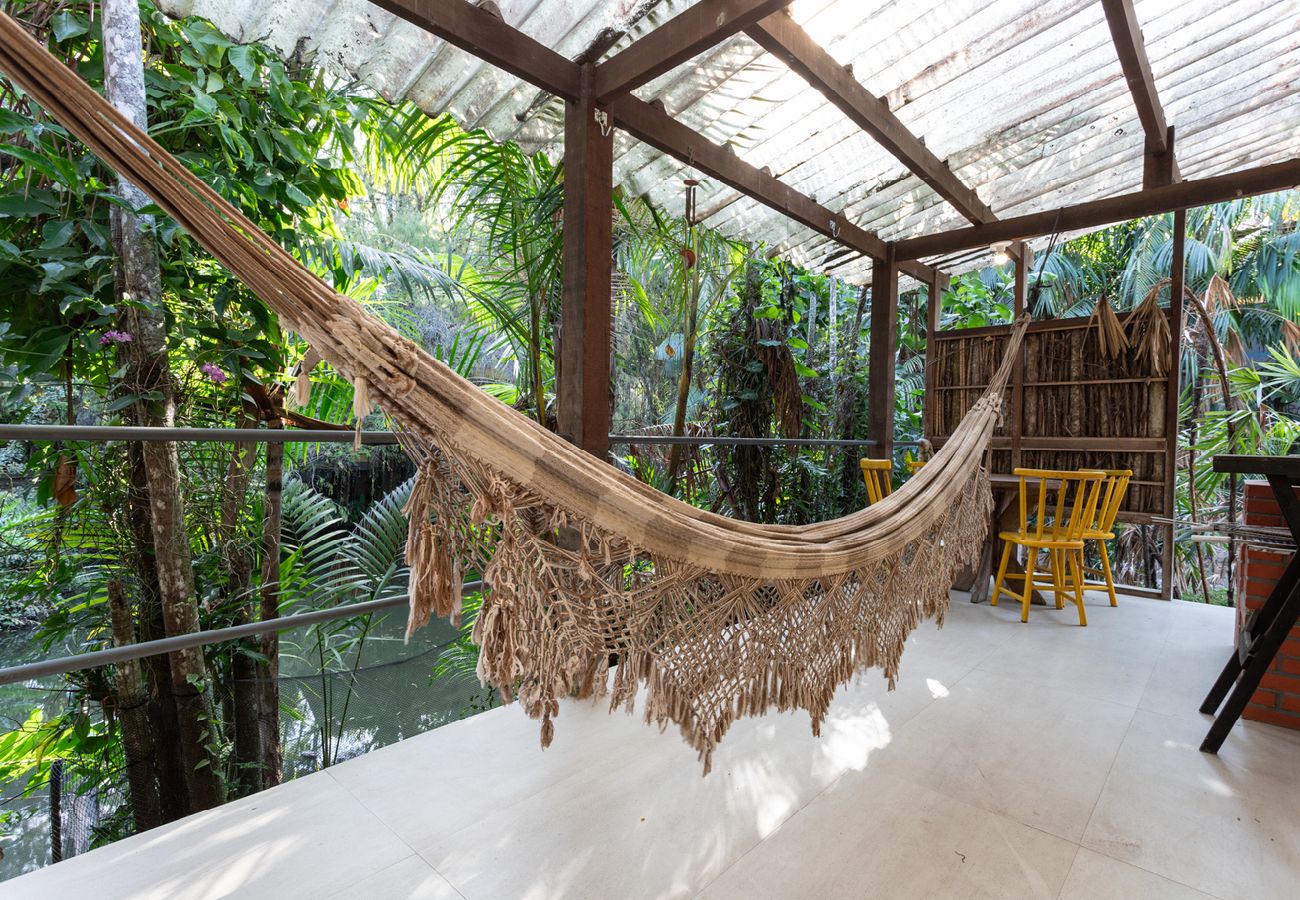 House in Rio de Janeiro - Casa de Campo c Lareira Externa, Rede e Lago