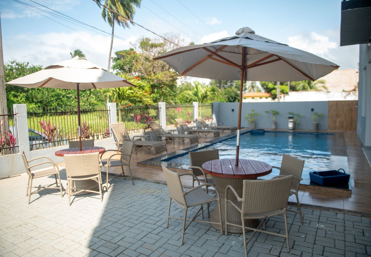 Apartment in Japaratinga - Apto com 2 Suítes, Piscina e Jogos a 100m da praia