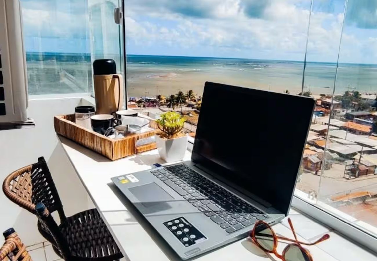 Apartment in São José da Coroa Grande - Apto com Varanda, Vista e Piscina em Maragogi