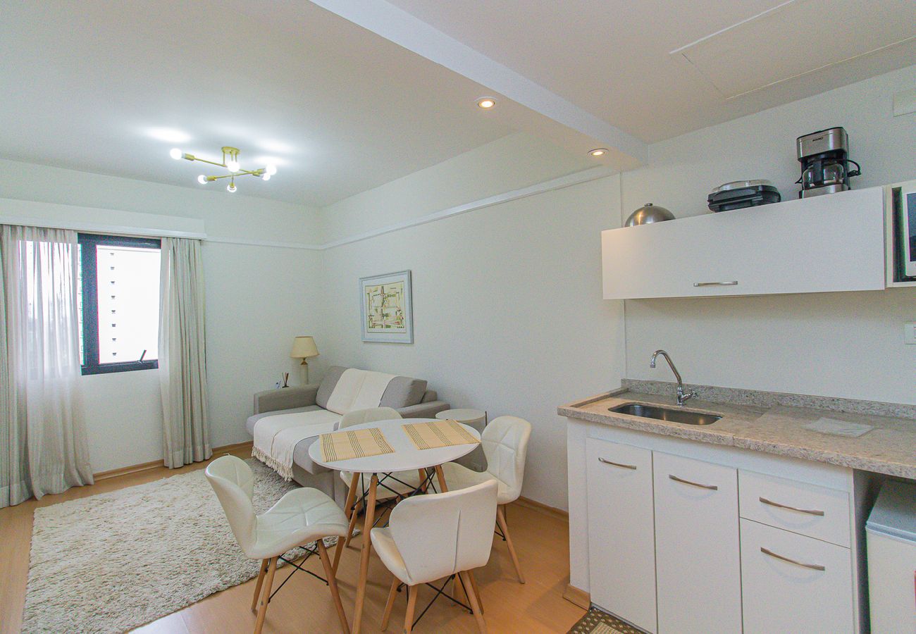 Apartment in São Paulo - Flat c Academia, Sauna e Garagem - Jardim Paulista Apartment in São Paulo - Flat c Academia, Sauna e Garagem - Jardim Paulista