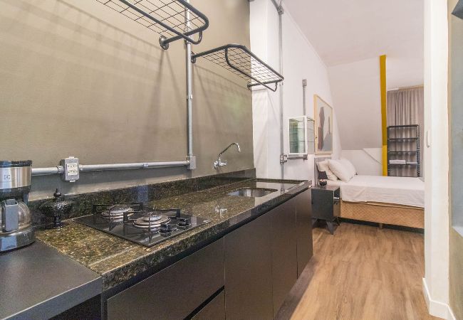 Apartment in Porto Alegre - Loft c Ar-condicionado e Smart Lock - Cidade Baixa Apartment in Porto Alegre - Loft c Ar-condicionado e Smart Lock - Cidade Baixa