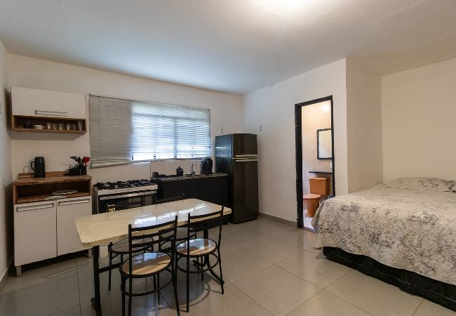 Chalet in Bragança Paulista - Kitnet 03: Pet friendly with Wi-Fi and Garage