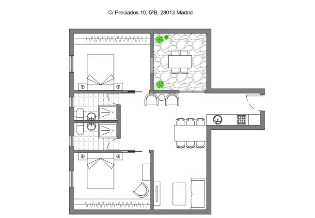 Apartamento en Madrid - ATICO Apartment Madrid Downtown Puerta Sol M (PRE Apartamento en Madrid - ATICO Apartment Madrid Downtown Puerta Sol M (PRE