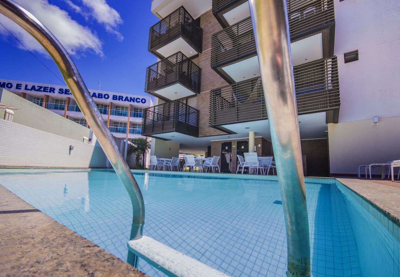 Apartamento en João Pessoa - Luxor Cabo Branco|Vista Mar e Piscina,Praia,Wi-Fi Apartamento en João Pessoa - Luxor Cabo Branco|Vista Mar e Piscina,Praia,Wi-Fi