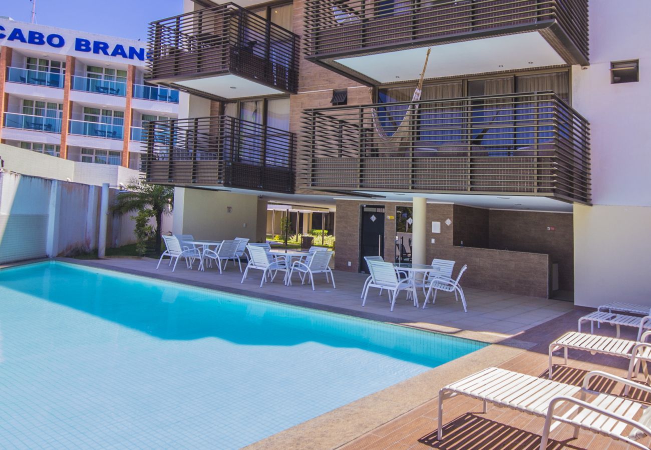 Apartamento en João Pessoa - Luxor Cabo Branco|Vista Mar e Piscina,Wi-Fi,Praia Apartamento en João Pessoa - Luxor Cabo Branco|Vista Mar e Piscina,Wi-Fi,Praia