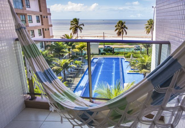 Apartamento en João Pessoa - Luxor Paulo Miranda|Vista Mar/Piscina,Praia,Wi-Fi