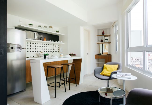 Estudio en São Paulo - Estudio Moderno en la calle Avanhandava Estudio en São Paulo - Estudio Moderno en la calle Avanhandava