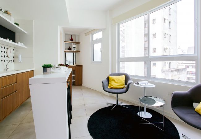 Estudio en São Paulo - Estudio Moderno en la calle Avanhandava Estudio en São Paulo - Estudio Moderno en la calle Avanhandava