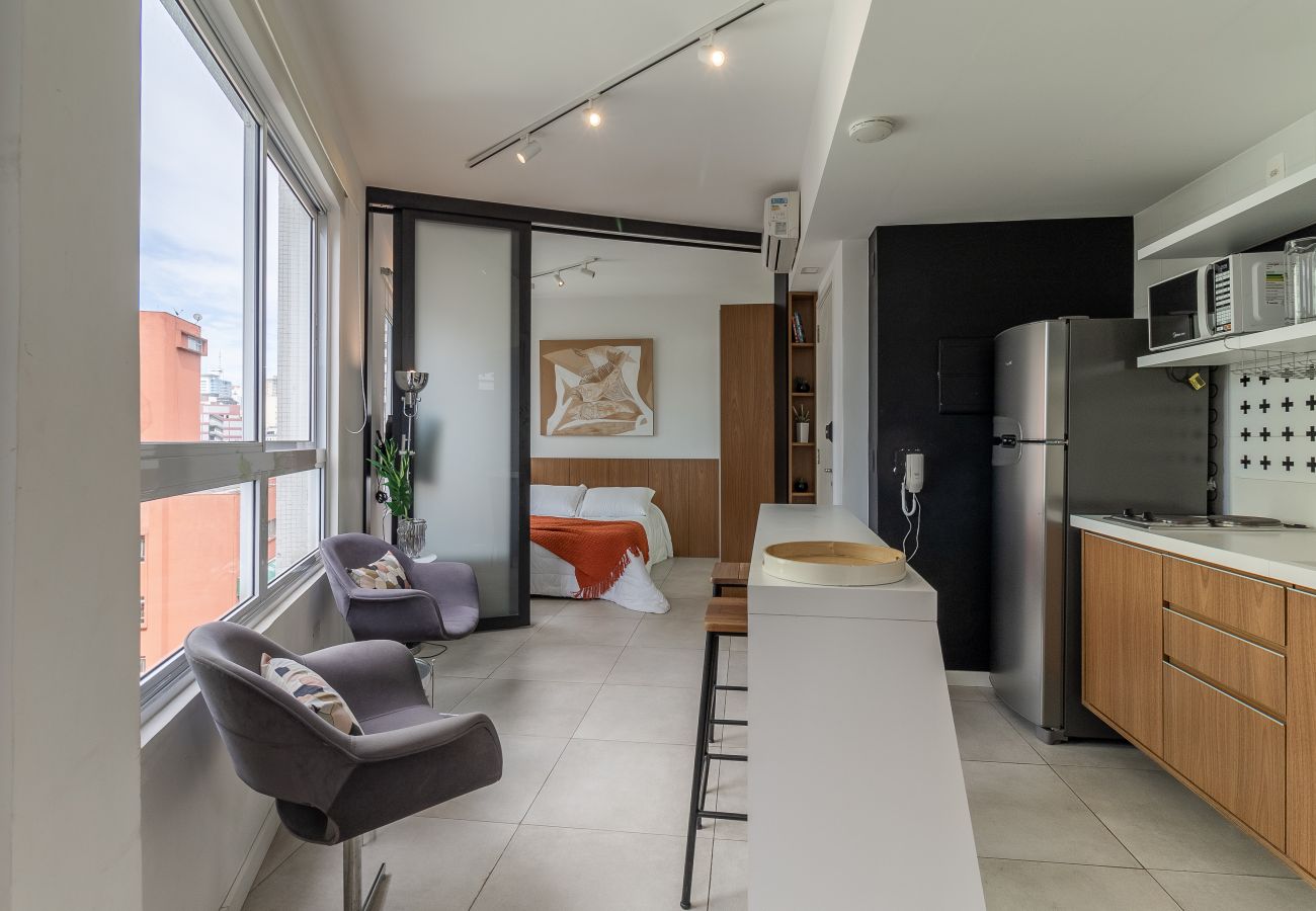 Estudio en São Paulo - Estudio Moderno en la calle Avanhandava Estudio en São Paulo - Estudio Moderno en la calle Avanhandava