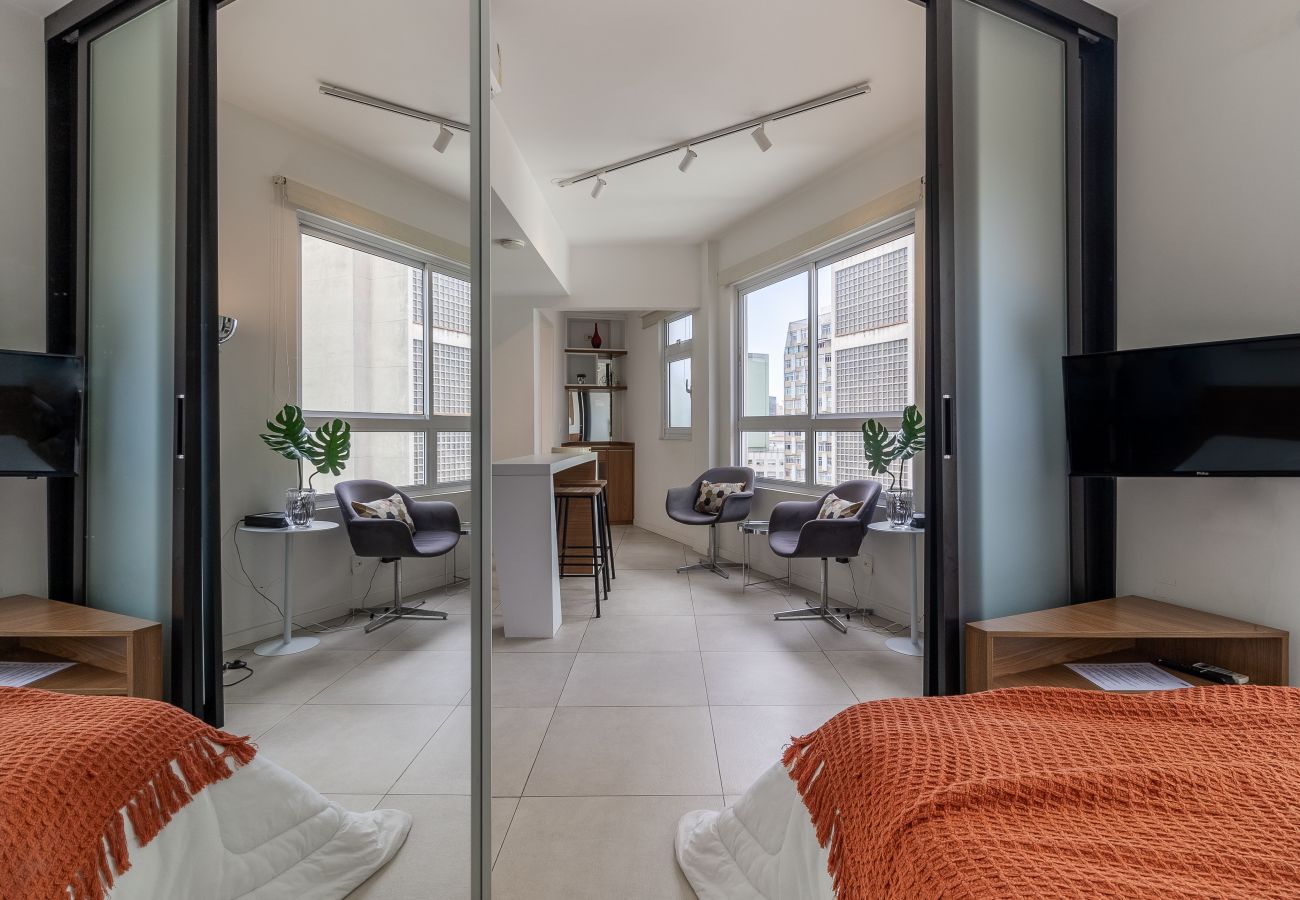 Estudio en São Paulo - Estudio Moderno en la calle Avanhandava Estudio en São Paulo - Estudio Moderno en la calle Avanhandava