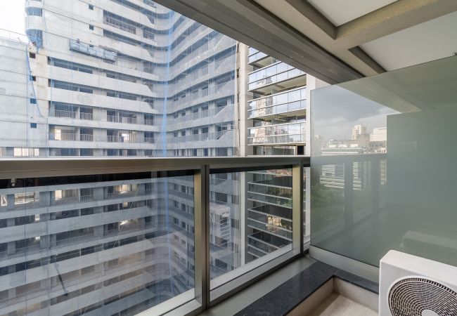 Estudio en São Paulo - Estudio de lujo con vistas a la ciudad a 50 metros del metro Estudio en São Paulo - Estudio de lujo con vistas a la ciudad a 50 metros del metro