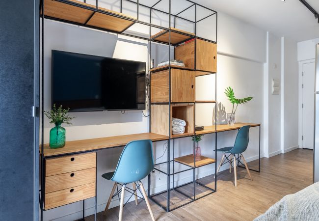 Estudio en São Paulo - Estudio de lujo con vistas a la ciudad a 50 metros del metro Estudio en São Paulo - Estudio de lujo con vistas a la ciudad a 50 metros del metro
