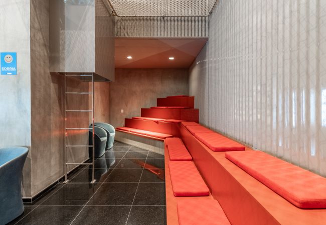 Estudio en São Paulo - Estudio de lujo con vistas a la ciudad a 50 metros del metro Estudio en São Paulo - Estudio de lujo con vistas a la ciudad a 50 metros del metro