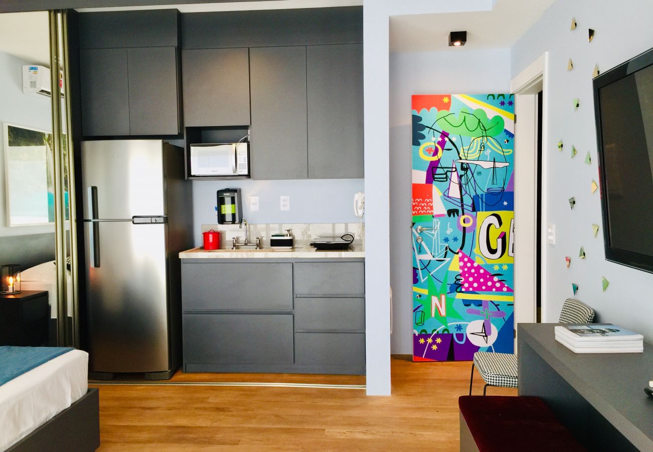 Estudio en São Paulo - Moderno y lujoso Bajo Augusta Estudio en São Paulo - Moderno y lujoso Bajo Augusta