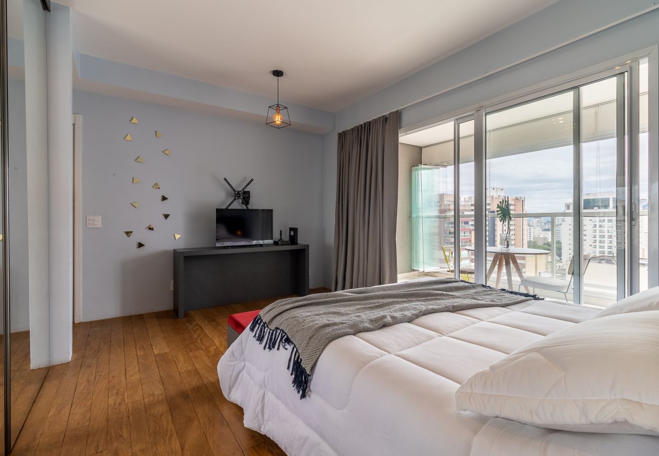 Estudio en São Paulo - Moderno y lujoso Bajo Augusta Estudio en São Paulo - Moderno y lujoso Bajo Augusta