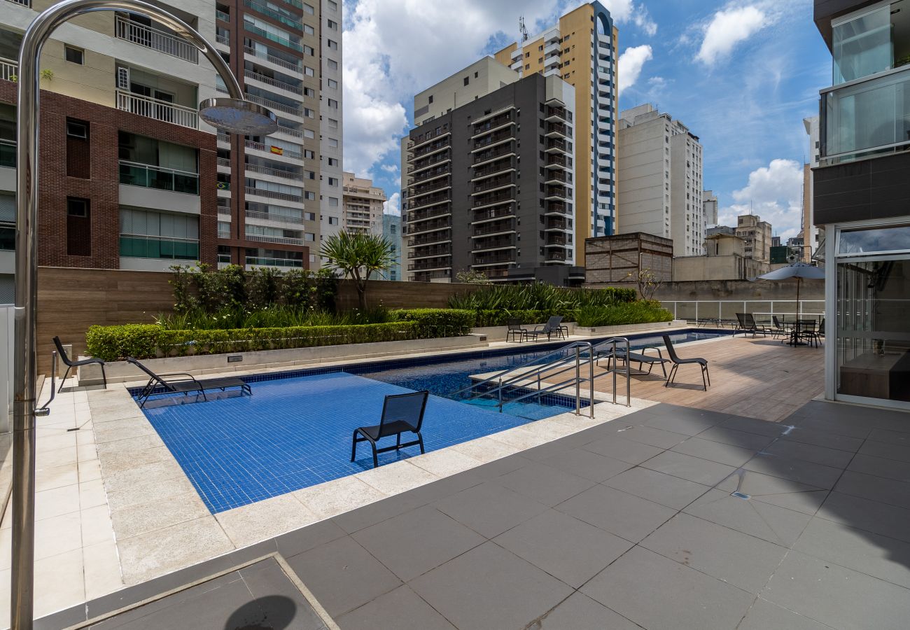 Estudio en São Paulo - Moderno y lujoso Bajo Augusta Estudio en São Paulo - Moderno y lujoso Bajo Augusta