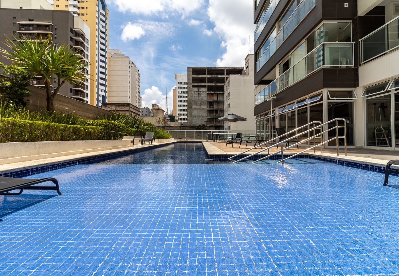 Estudio en São Paulo - Moderno y lujoso Bajo Augusta Estudio en São Paulo - Moderno y lujoso Bajo Augusta