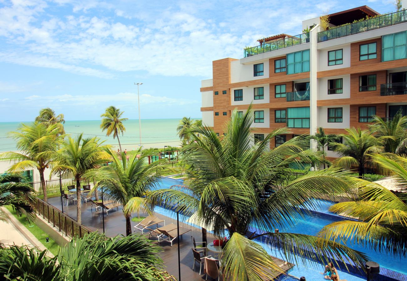 Apartamento en João Pessoa - Luxor Paulo Miranda|Vista Mar/Piscina,Wi-Fi,Mar