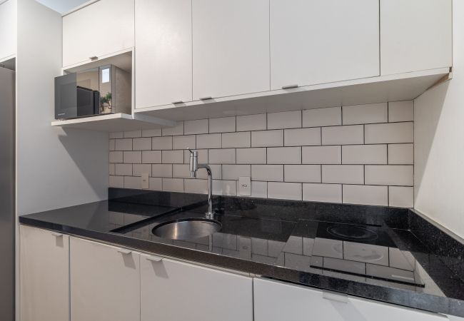 Estudio en São Paulo - Nuevo estudio a 50 metros del metro con una vista increíble Estudio en São Paulo - Nuevo estudio a 50 metros del metro con una vista increíble