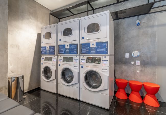 Estudio en São Paulo - Nuevo estudio a 50 metros del metro con una vista increíble Estudio en São Paulo - Nuevo estudio a 50 metros del metro con una vista increíble