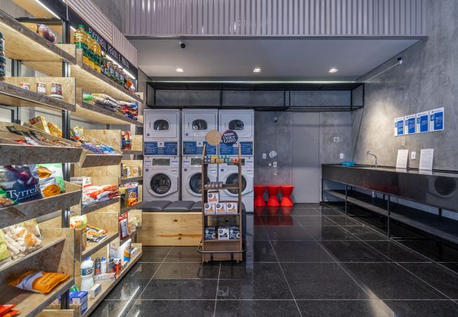 Estudio en São Paulo - Nuevo estudio a 50 metros del metro con una vista increíble Estudio en São Paulo - Nuevo estudio a 50 metros del metro con una vista increíble