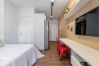 Estudio en São Paulo - Nuevo estudio a 50 metros del metro con una vista increíble Estudio en São Paulo - Nuevo estudio a 50 metros del metro con una vista increíble