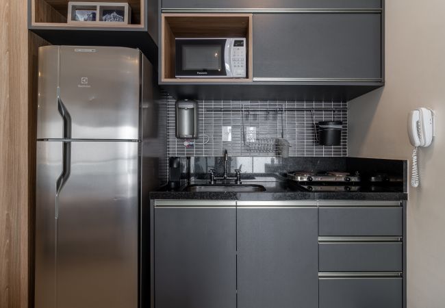 Estudio en São Paulo - Estudio de lujo cerca del metro Estudio en São Paulo - Estudio de lujo cerca del metro