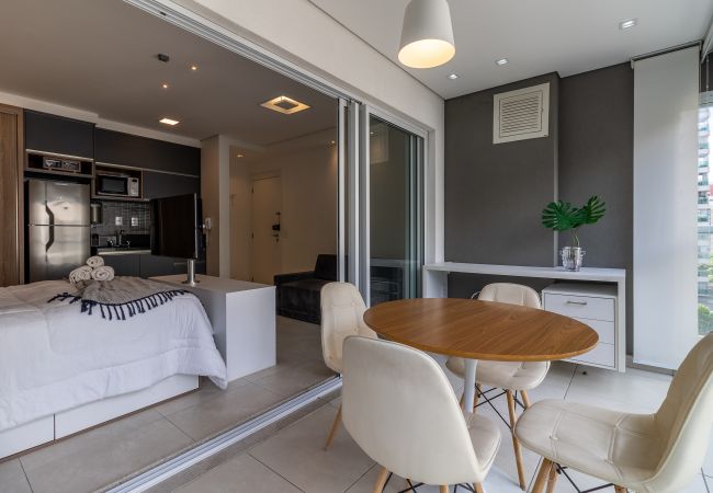 Estudio en São Paulo - Estudio de lujo cerca del metro Estudio en São Paulo - Estudio de lujo cerca del metro