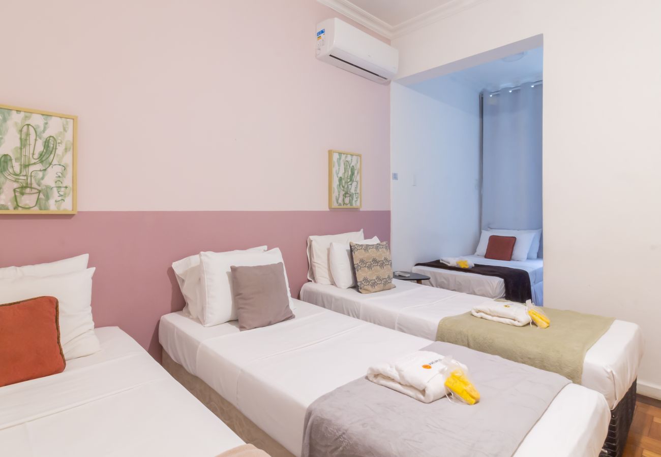 Apartamento en Rio de Janeiro - A 2 minutos de la playa de Copacabana | A306 Apartamento en Rio de Janeiro - A 2 minutos de la playa de Copacabana | A306