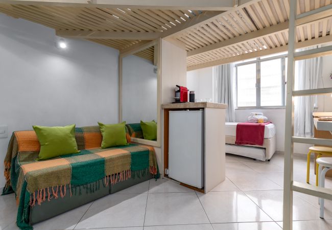 Estudio en Rio de Janeiro - 1 minuto de la playa de Copacabana | A923 Estudio en Rio de Janeiro - 1 minuto de la playa de Copacabana | A923