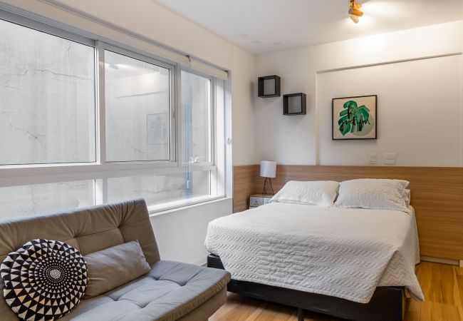 Estudio en São Paulo -  SSAOLUIZ419  - Charmoso na AV São Luiz ao lado do metrô com piscina Estudio en São Paulo -  SSAOLUIZ419  - Charmoso na AV São Luiz ao lado do metrô com piscina