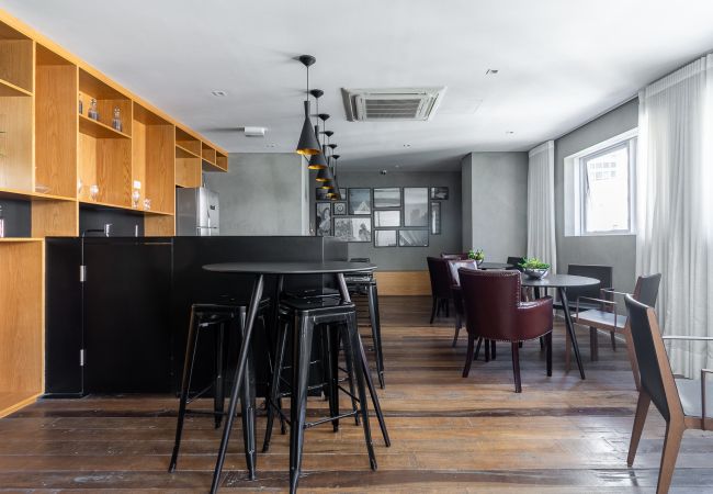 Estudio en São Paulo -  SSAOLUIZ419  - Charmoso na AV São Luiz ao lado do metrô com piscina Estudio en São Paulo -  SSAOLUIZ419  - Charmoso na AV São Luiz ao lado do metrô com piscina