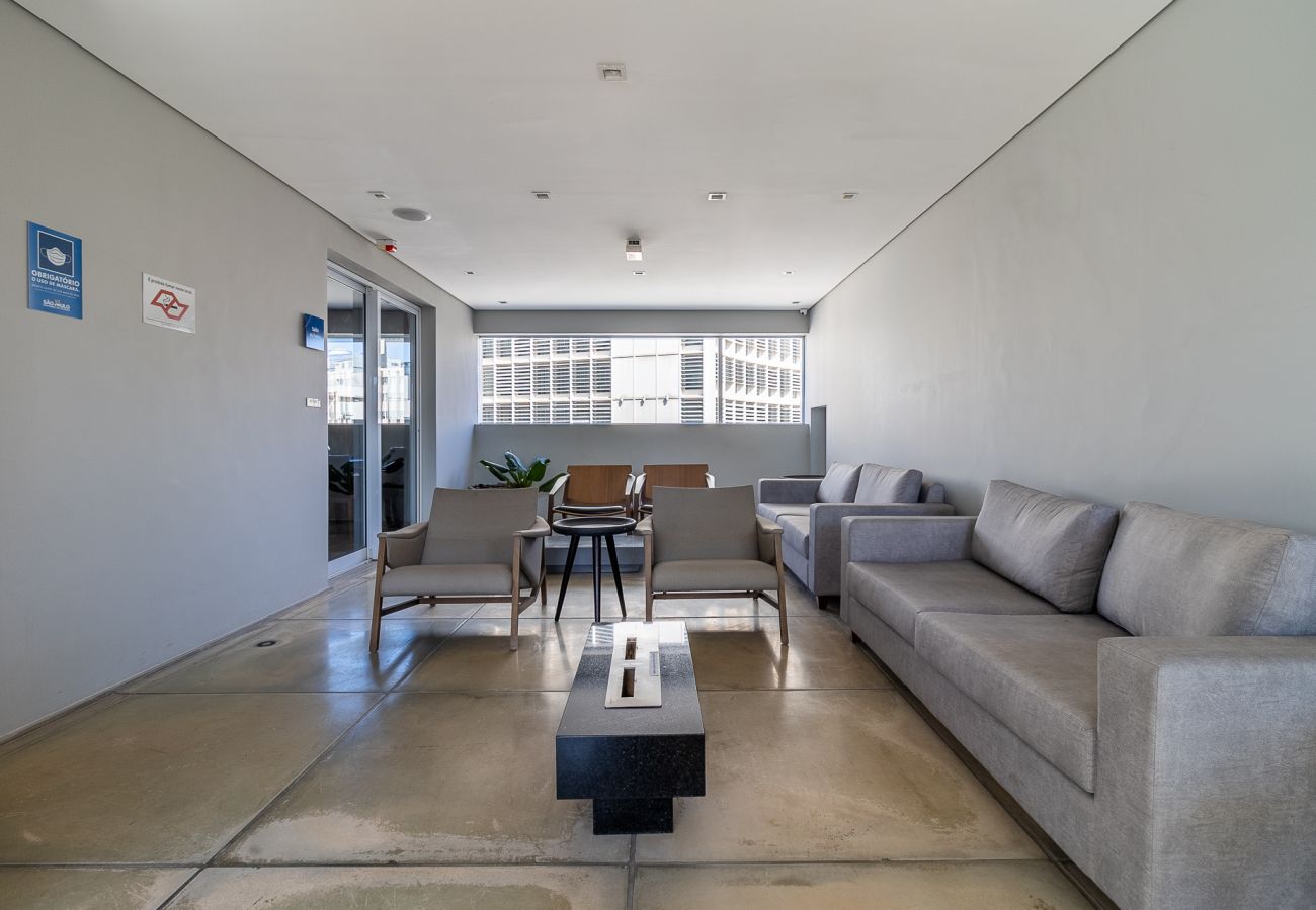 Estudio en São Paulo -  SSAOLUIZ419  - Charmoso na AV São Luiz ao lado do metrô com piscina Estudio en São Paulo -  SSAOLUIZ419  - Charmoso na AV São Luiz ao lado do metrô com piscina