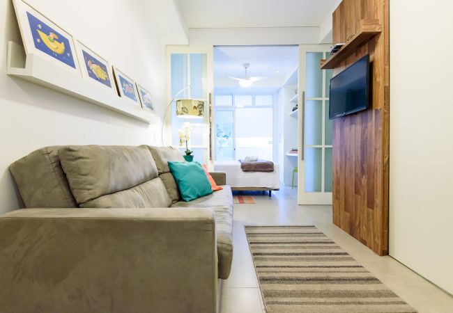 Apartamento en Rio de Janeiro - Vista lateral al mar, a 3min de la playa | PJ204 Apartamento en Rio de Janeiro - Vista lateral al mar, a 3min de la playa | PJ204