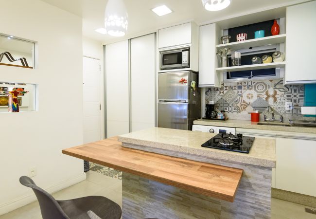 Apartamento en Rio de Janeiro - Vista lateral al mar, a 3min de la playa | PJ204 Apartamento en Rio de Janeiro - Vista lateral al mar, a 3min de la playa | PJ204