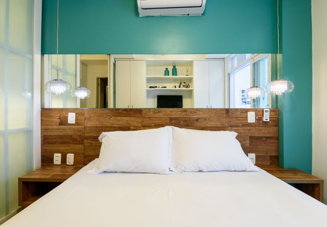 Apartamento en Rio de Janeiro - Vista lateral al mar, a 3min de la playa | PJ204 Apartamento en Rio de Janeiro - Vista lateral al mar, a 3min de la playa | PJ204