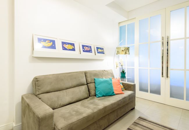 Apartamento en Rio de Janeiro - Vista lateral al mar, a 3min de la playa | PJ204 Apartamento en Rio de Janeiro - Vista lateral al mar, a 3min de la playa | PJ204