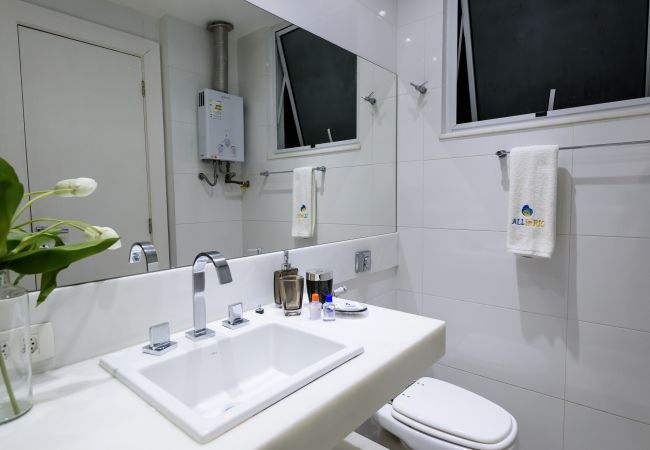 Apartamento en Rio de Janeiro - Vista lateral al mar, a 3min de la playa | PJ204 Apartamento en Rio de Janeiro - Vista lateral al mar, a 3min de la playa | PJ204