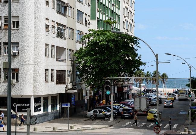 Apartamento en Rio de Janeiro - Vista lateral al mar, a 3min de la playa | PJ204 Apartamento en Rio de Janeiro - Vista lateral al mar, a 3min de la playa | PJ204