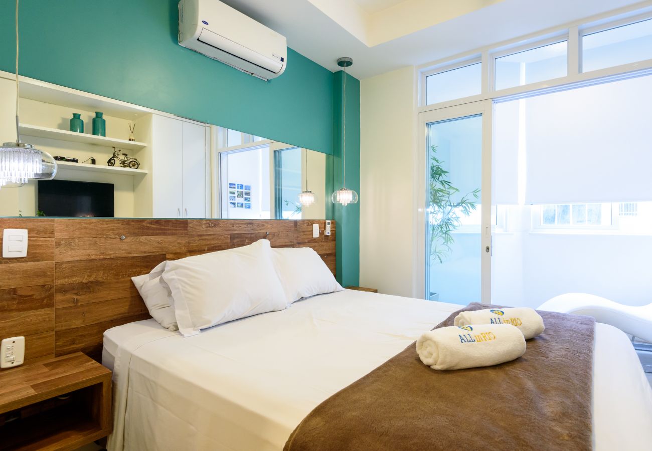 Apartamento en Rio de Janeiro - Vista lateral al mar, a 3min de la playa | PJ204 Apartamento en Rio de Janeiro - Vista lateral al mar, a 3min de la playa | PJ204