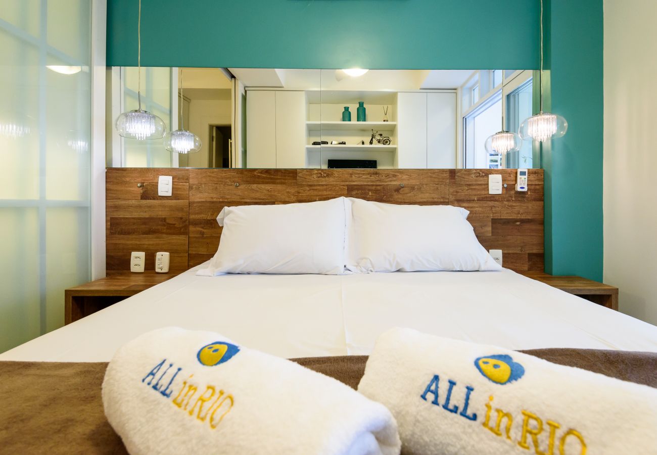 Apartamento en Rio de Janeiro - Vista lateral al mar, a 3min de la playa | PJ204 Apartamento en Rio de Janeiro - Vista lateral al mar, a 3min de la playa | PJ204