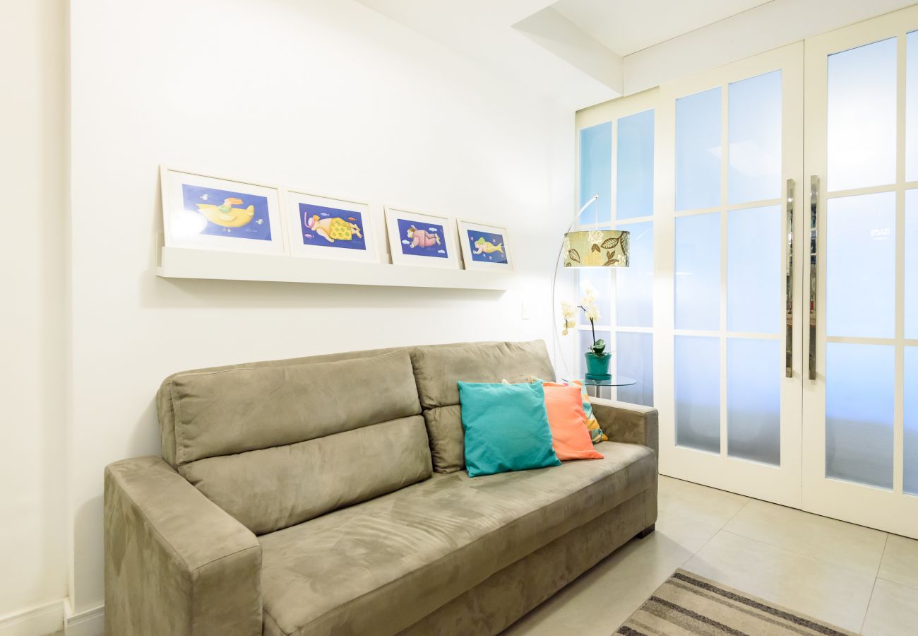 Apartamento en Rio de Janeiro - Vista lateral al mar, a 3min de la playa | PJ204 Apartamento en Rio de Janeiro - Vista lateral al mar, a 3min de la playa | PJ204