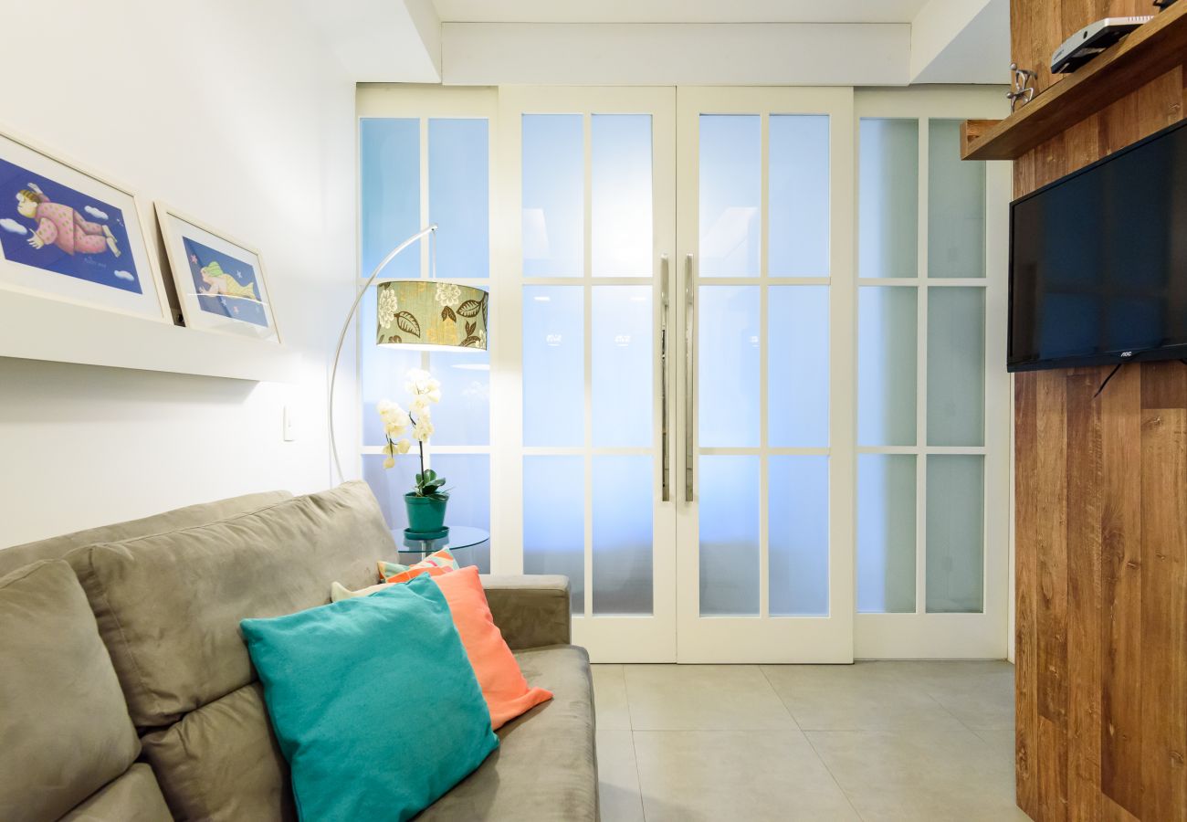 Apartamento en Rio de Janeiro - Vista lateral al mar, a 3min de la playa | PJ204 Apartamento en Rio de Janeiro - Vista lateral al mar, a 3min de la playa | PJ204