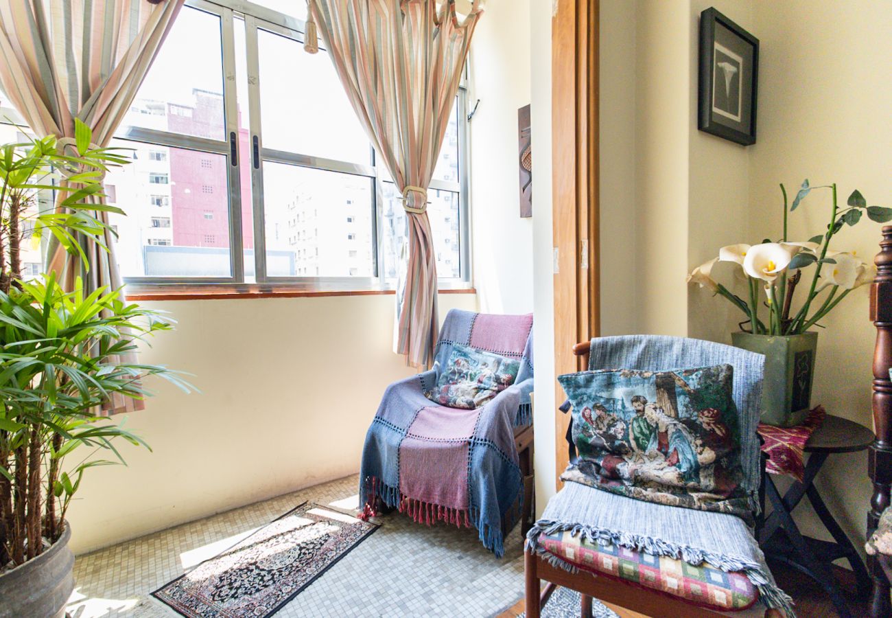Apartamento en São Paulo - Apto aconchegante a 15 min do metrô na Bela Vista Apartamento en São Paulo - Apto aconchegante a 15 min do metrô na Bela Vista