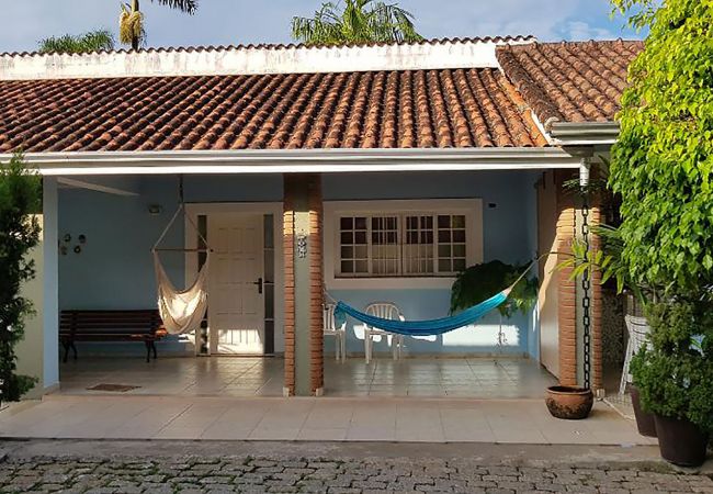 Casa en Caraguatatuba - Casa com churrasqueira no Centro de Caraguatatuba
