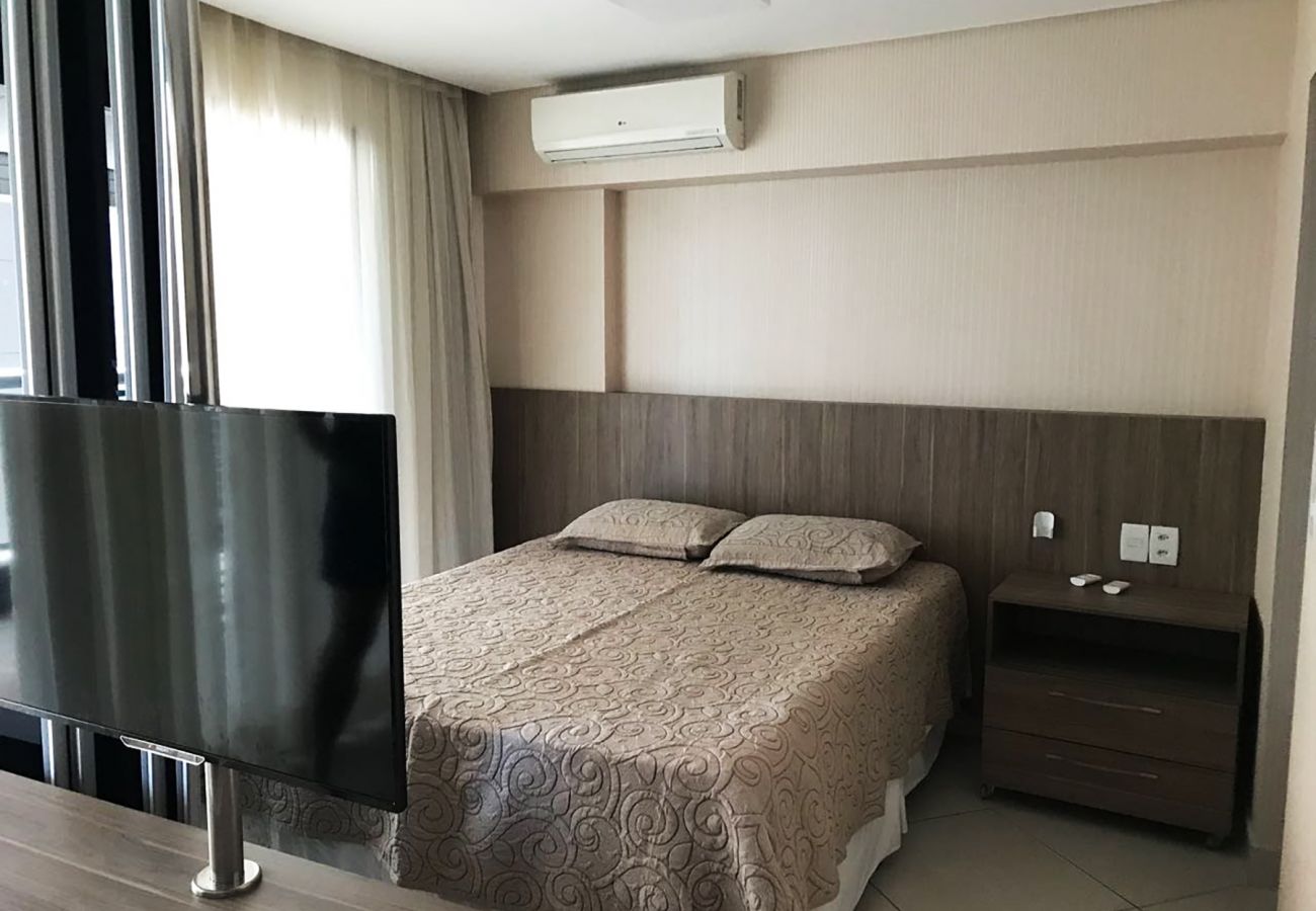 Apartamento en Fortaleza - Apto à beira-mar com wi-fi e piscina em Fortaleza