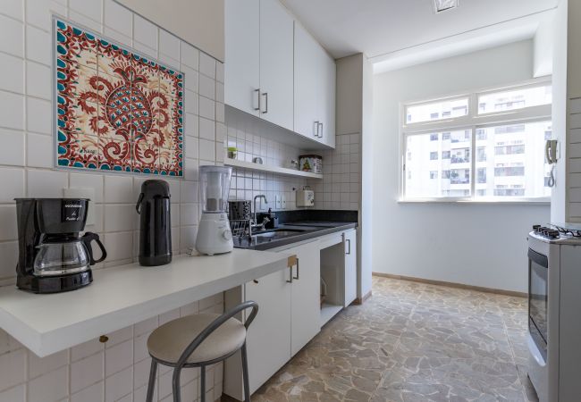 Apartamento en Rio de Janeiro - Refugio literario, cerca de Arpoador | FCO501 Apartamento en Rio de Janeiro - Refugio literario, cerca de Arpoador | FCO501
