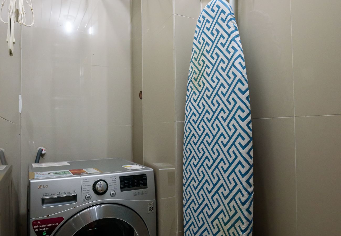 lavadora Apartamento equipado con lavadora