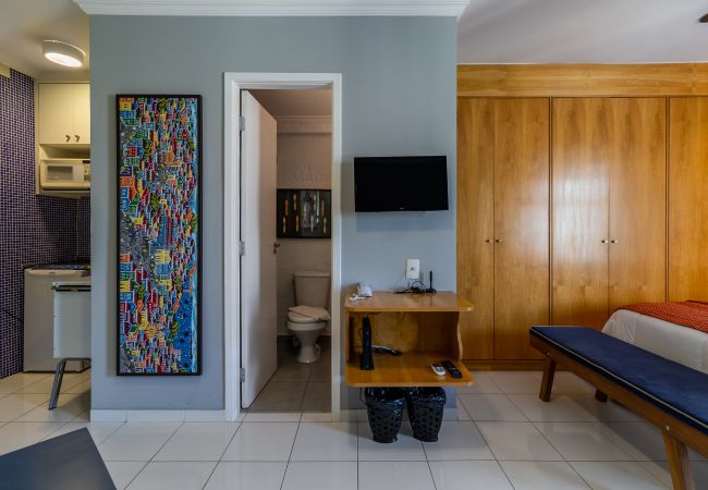 Estudio en São Paulo -  BR156166 - Studio Bela Vista A 50mts do Hosp Sírio Libanês com Garagem Estudio en São Paulo -  BR156166 - Studio Bela Vista A 50mts do Hosp Sírio Libanês com Garagem