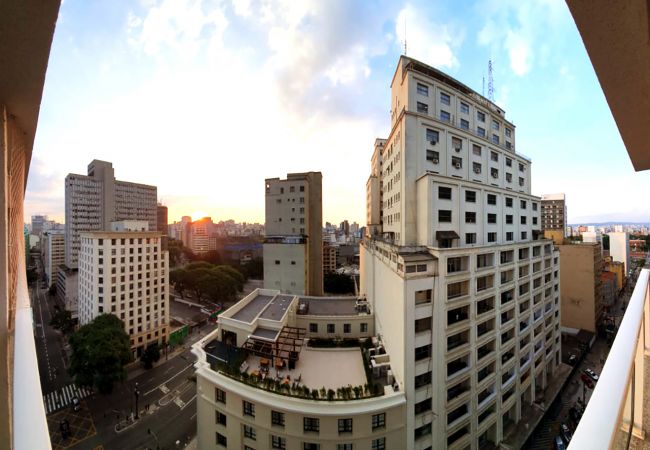 Apartamento en São Paulo - Apartamento com Wi-Fi próximo ao metrô Luz
